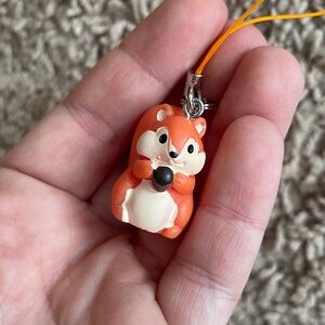 *free with purchase* squirrel cell phone charm